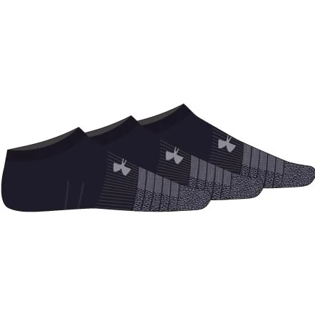 HeatGear Adult No Show Socks 3-Pack 1
