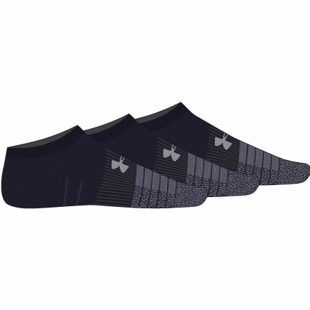HeatGear Adult No Show Socks 3-Pack