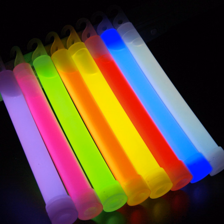 6" Premium Promotional Assorted Glow Stick