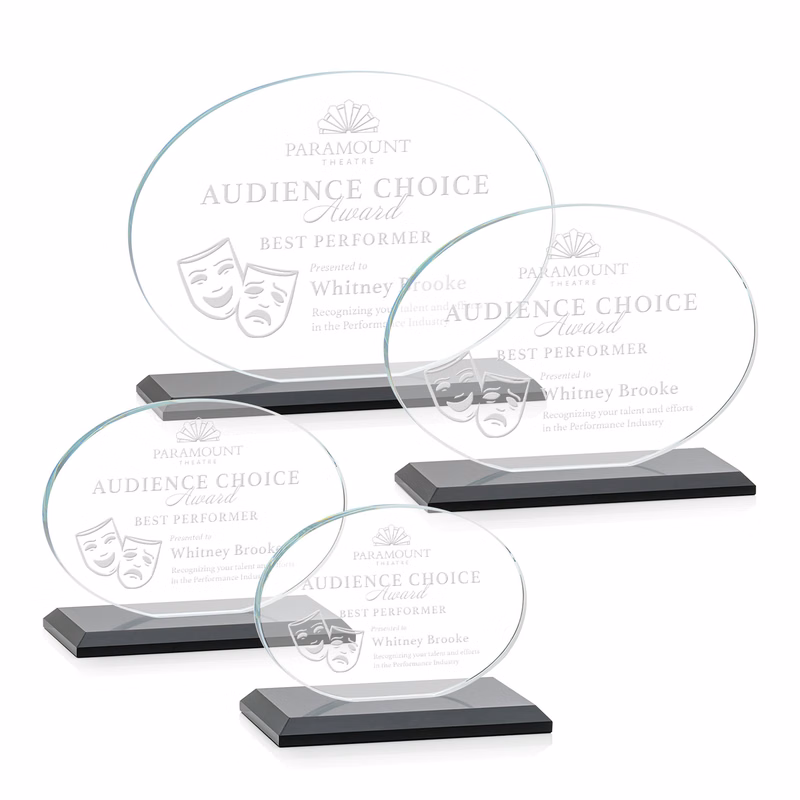 Austin Award (Horiz) - Black