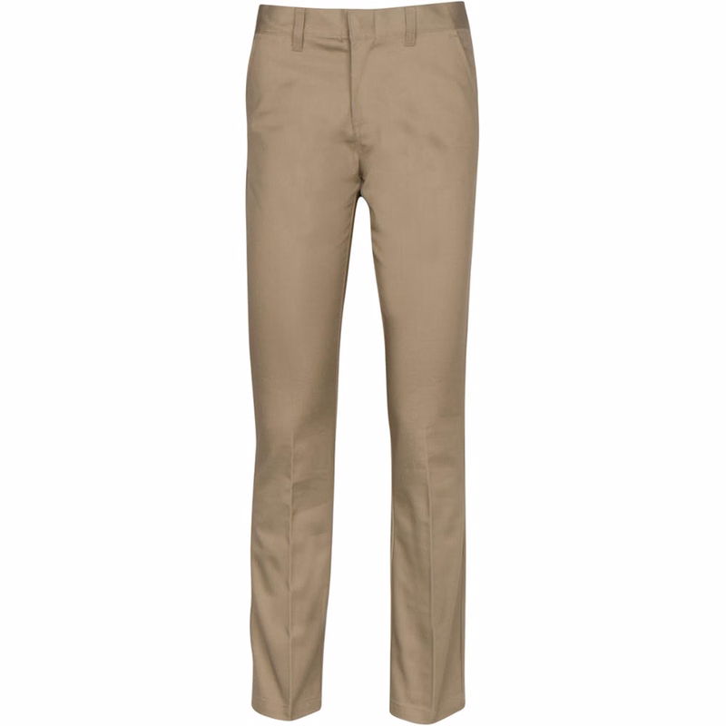 Girls' Uniform Pants - Khaki Size 5 Adjustable Waistband