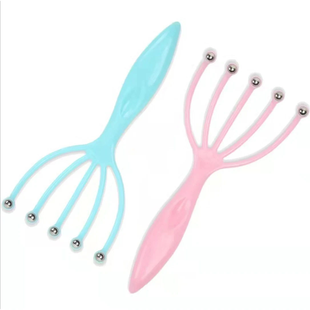Handy Scalp Massagers with Small Steel Beads 1