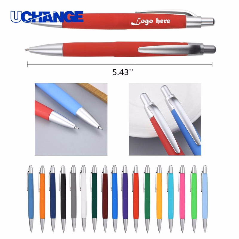 Retractable Stylus Ballpoint Pen