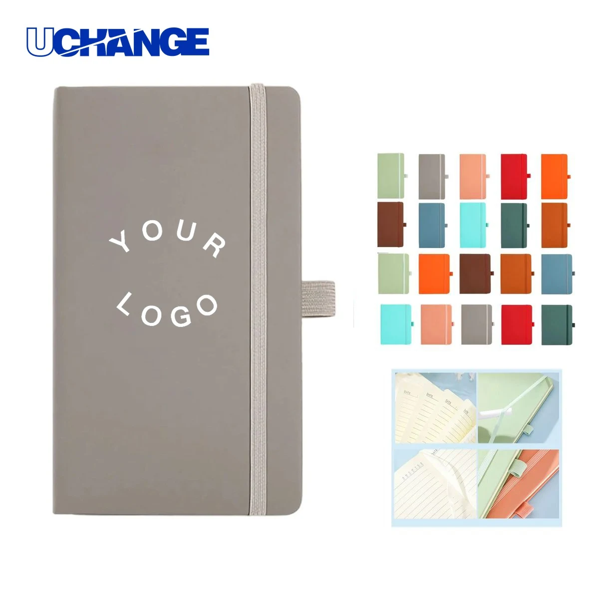 A6 Notebook Journal with Elastic Band Closure 1