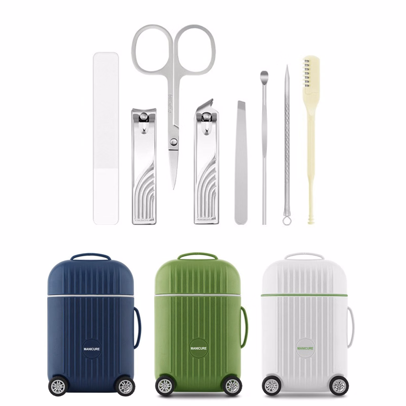 Luggage Shaped Manicure Set