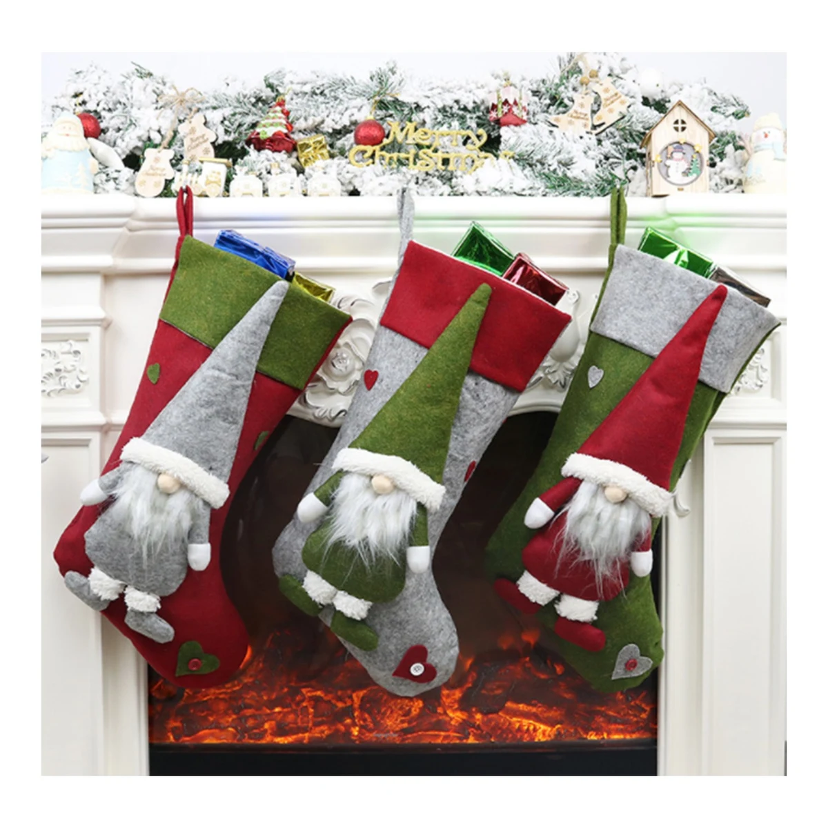 Christmas Socks Gift Bags 1