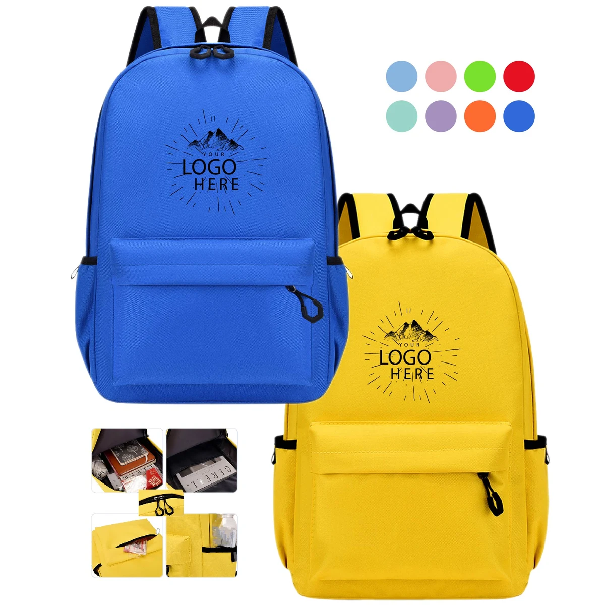16" Basic Heavy Duty Backpack 1