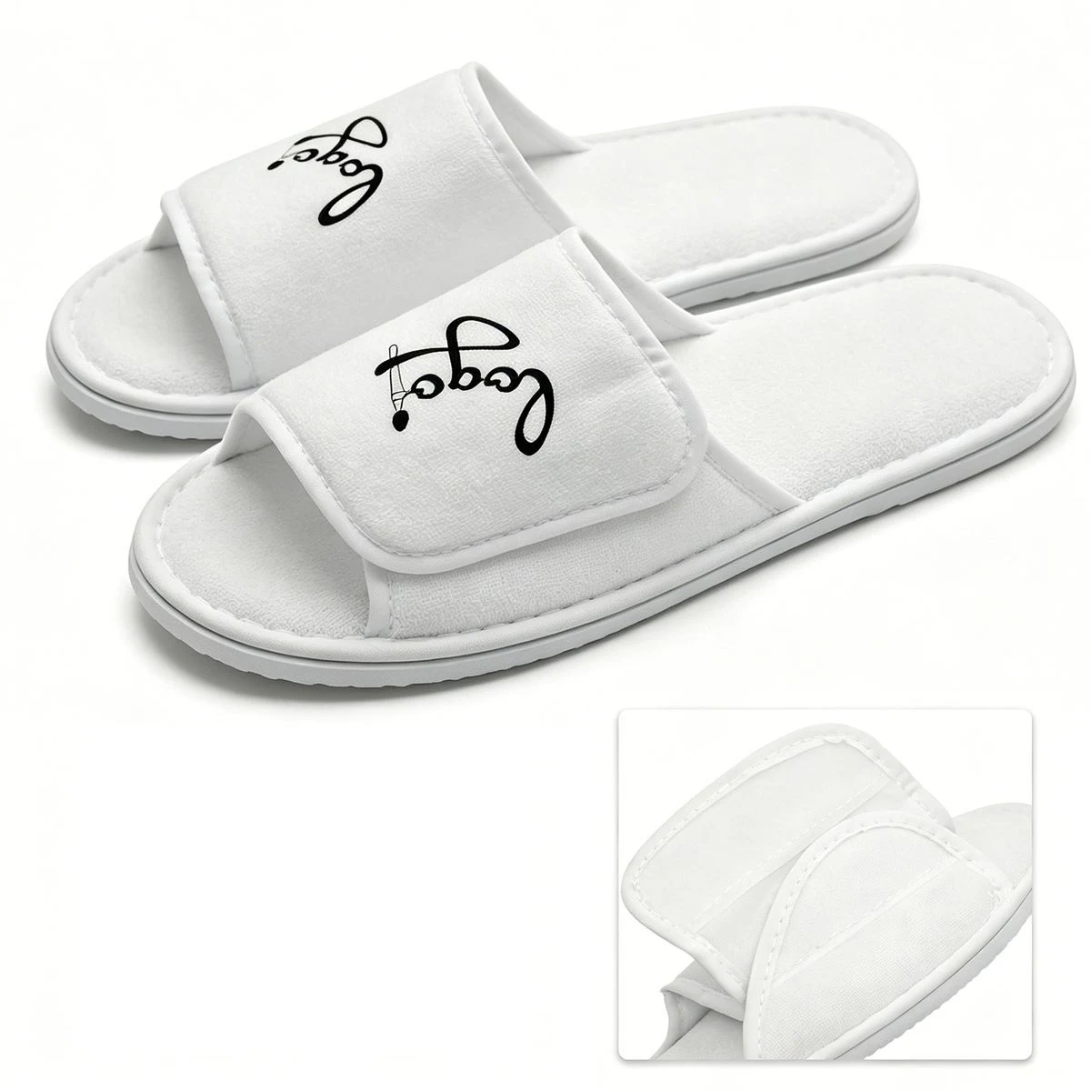Hook and Loop Comfort Slippers 1