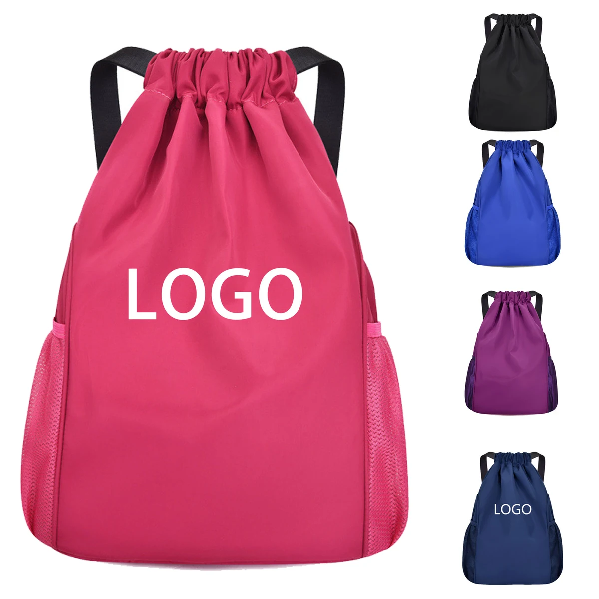 Large Capacity Outdoor Sports Drawstring Backpack 1