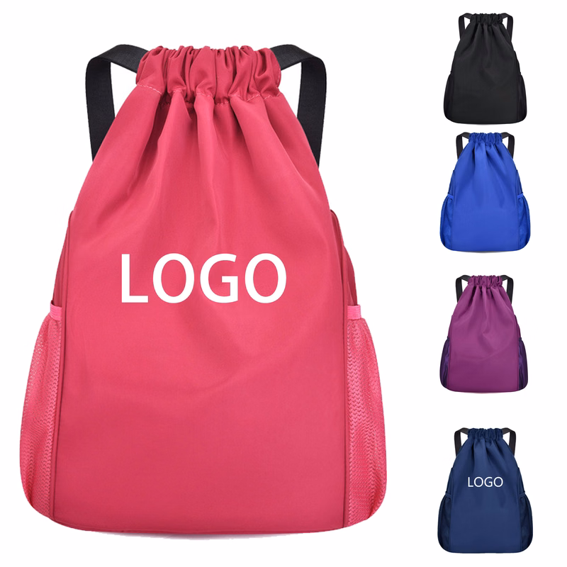 Large Capacity Outdoor Sports Drawstring Backpack