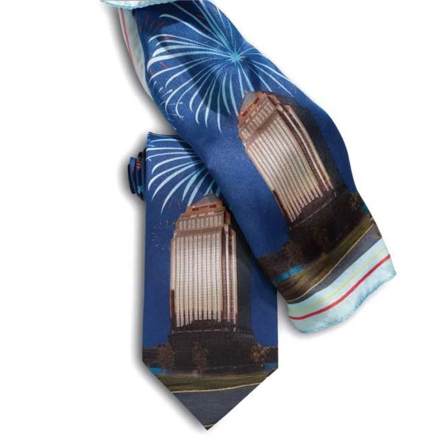 Silk Four Color Process Custom Scarf 10" x 54" 1