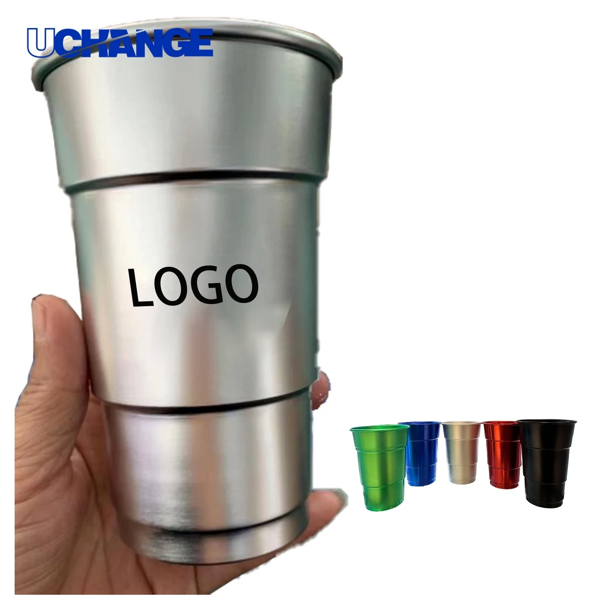 Aluminum Stadium Cup Container for Events (16 oz) 1
