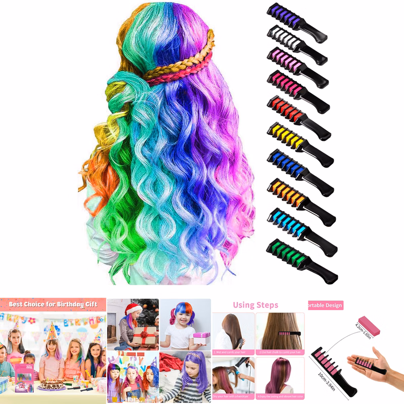 Temporary Hair Color Comb