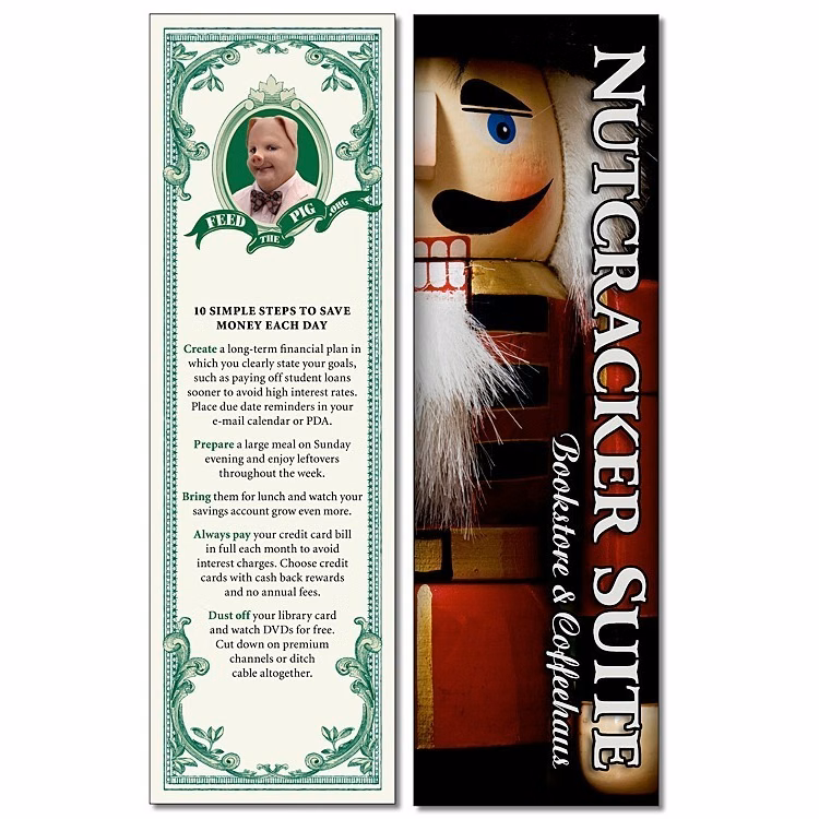 Plastic Bookmark - 2.25x7.25 Laminated - 14 pt.
