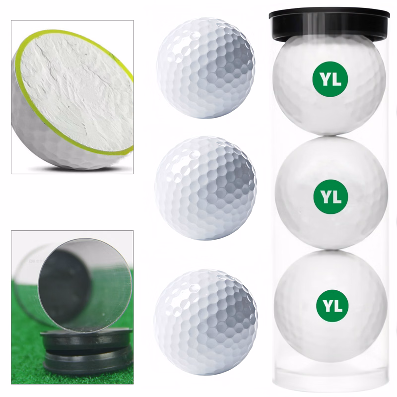 Three Golf Balls