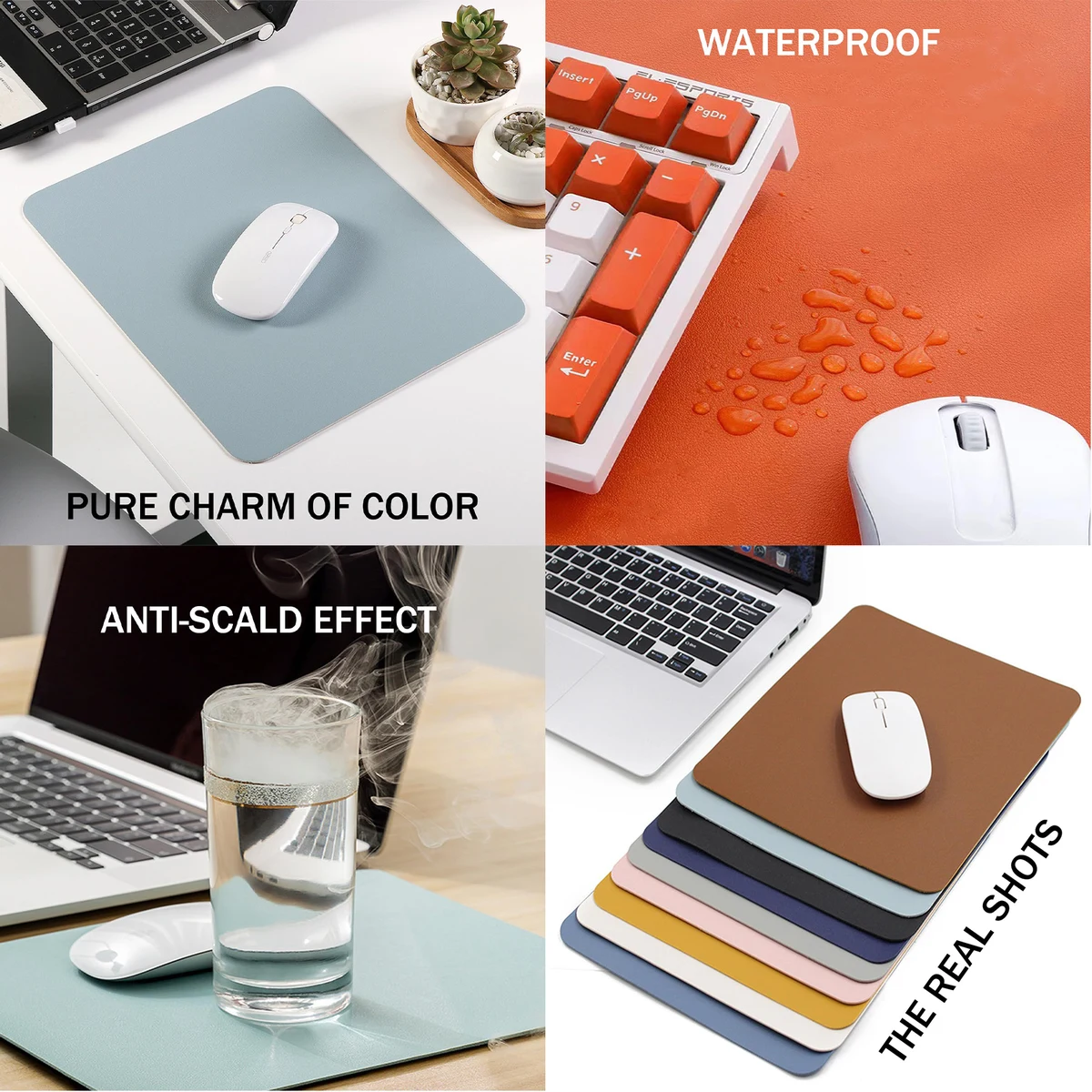 Medium PU Leather Mousepad 1