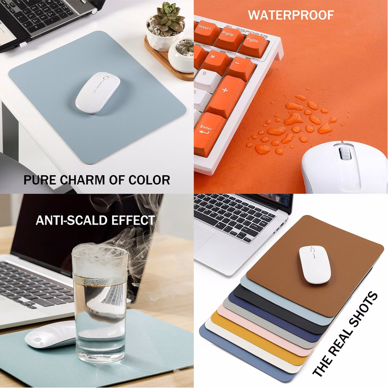 Medium PU Leather Mousepad