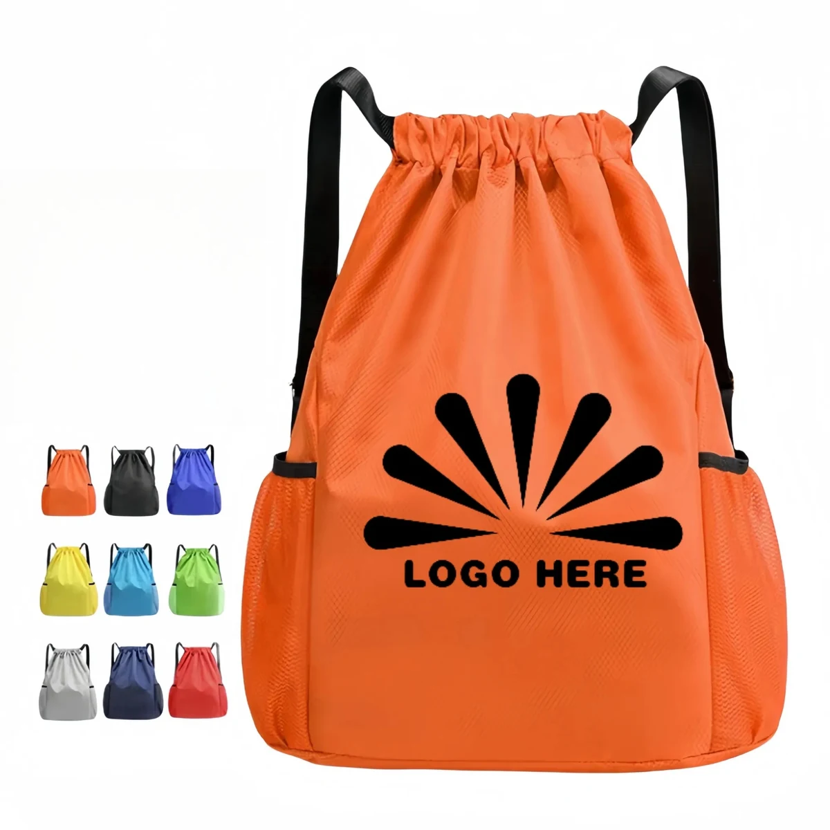 Sports Oxford Cloth Waterproof Drawstring Backpack 1