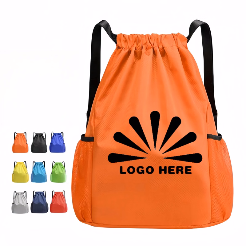 Sports Oxford Cloth Waterproof Drawstring Backpack