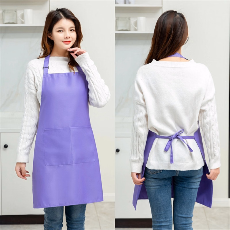 Adjustable Apron with 2 Pockets for BBQ,Cooking,Kitchen