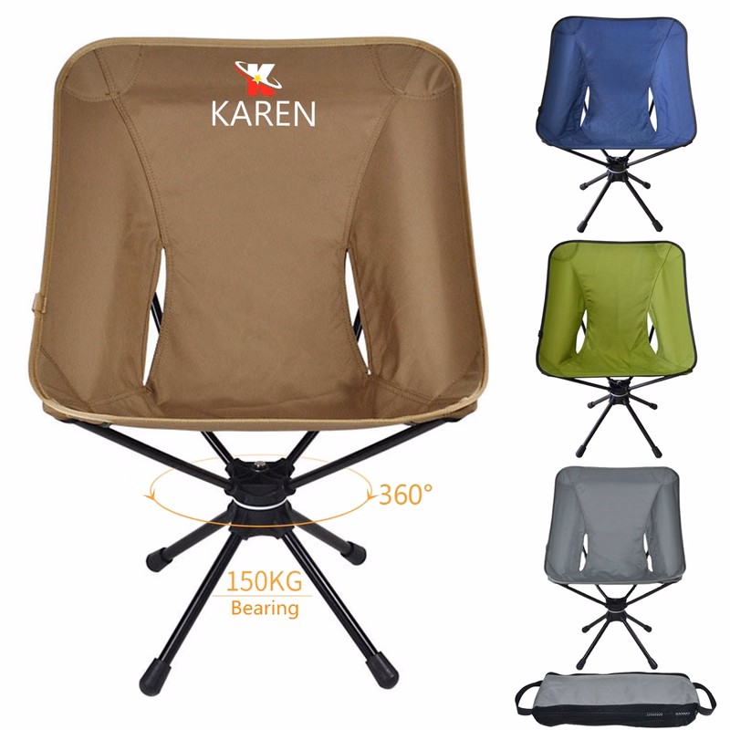 360 Rotating Foldable Swivel Chair