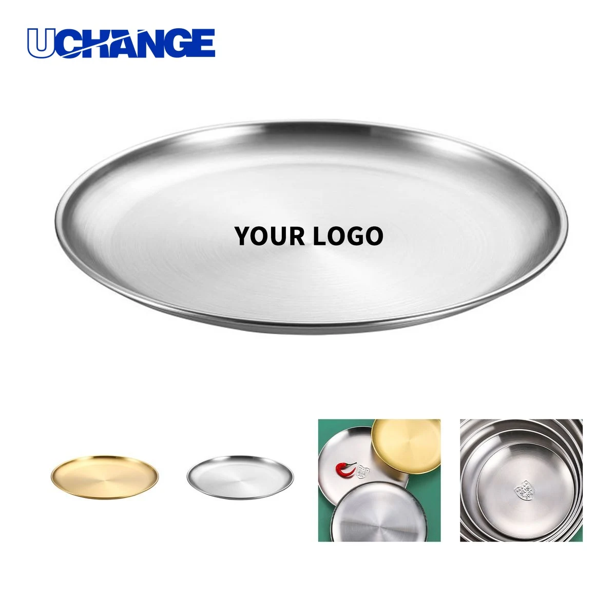 Stainless Steel Serving Tray 1