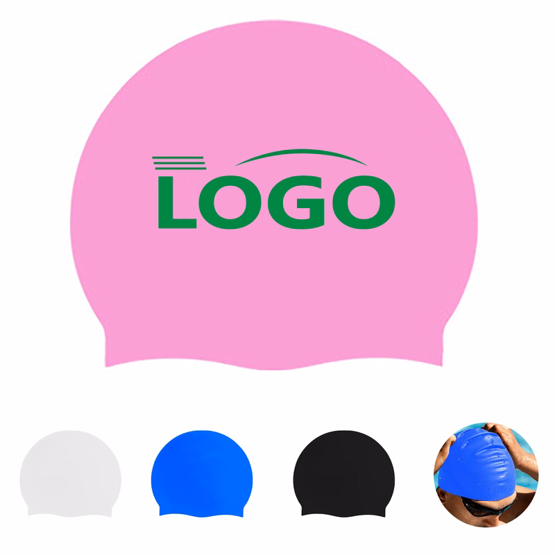 Adult Waterproof Silicone Swim Cap