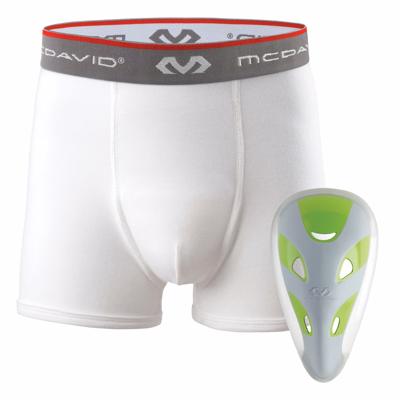 Boxer Brief w/FlexCup Wht
