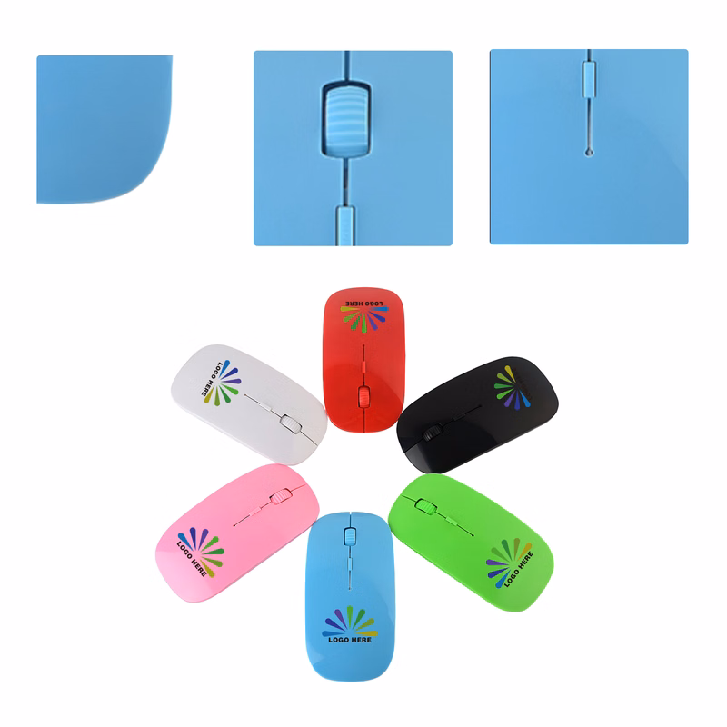MOQ50 Custom Wireless Silent Mouse With Logo
