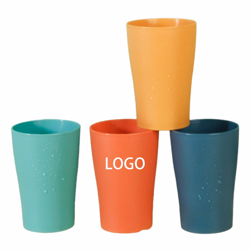 12oz Simple Wheat Straw Gargle Cup