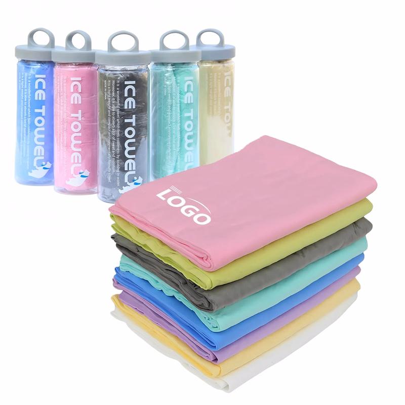 Pure Color Pet Absorbent Bath Towel In Bucket