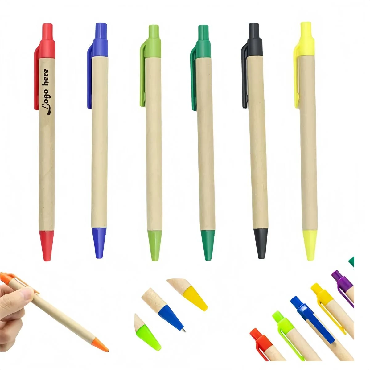 Eco Friendly Recycled Ballpoint Pens 1