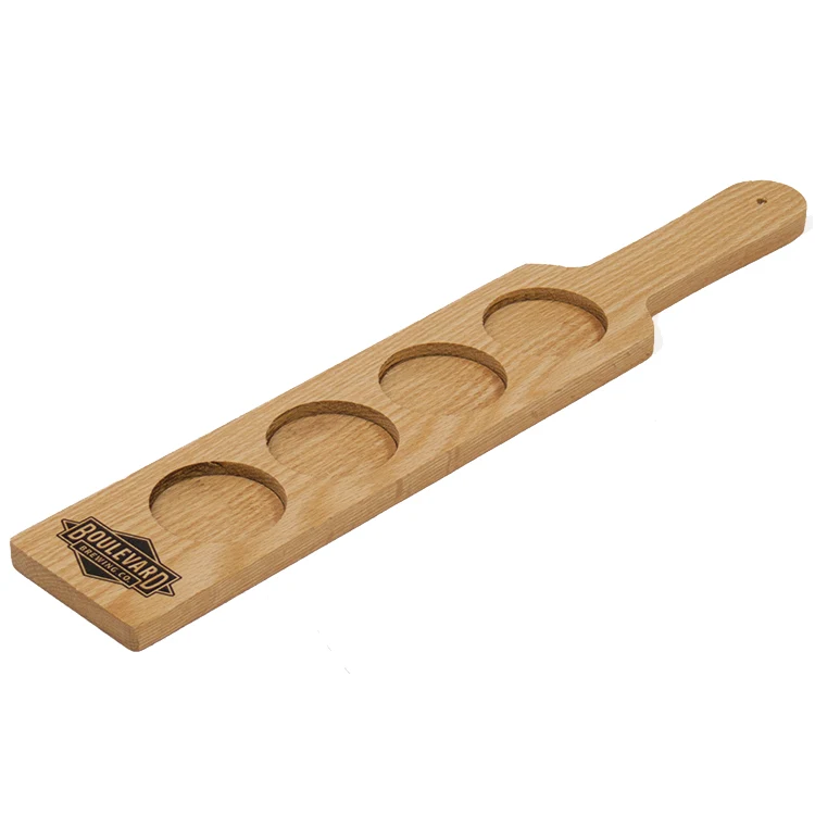 Paddle Style Beer Flight - 4-Pocket 1