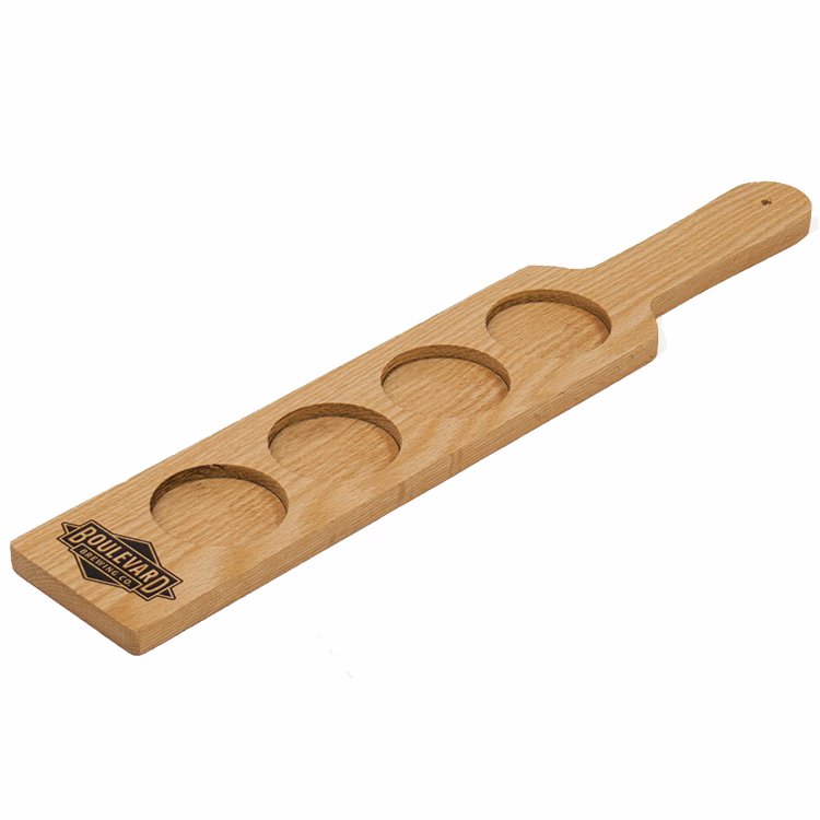 Paddle Style Beer Flight - 4-Pocket