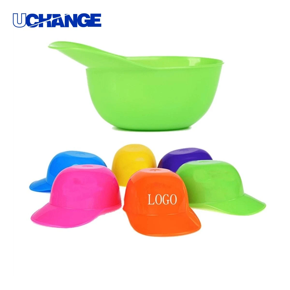 Food Mini Baseball Hat Ice Cream Bowl Set 1