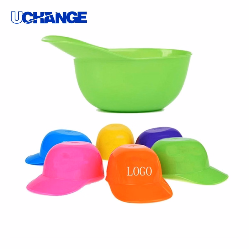 Food Mini Baseball Hat Ice Cream Bowl Set