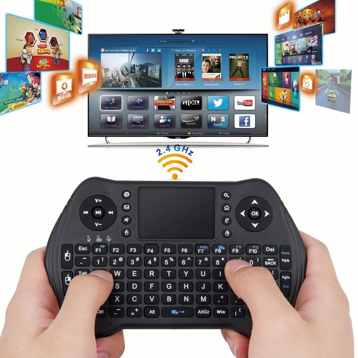Mini Wireless Keyboard 1