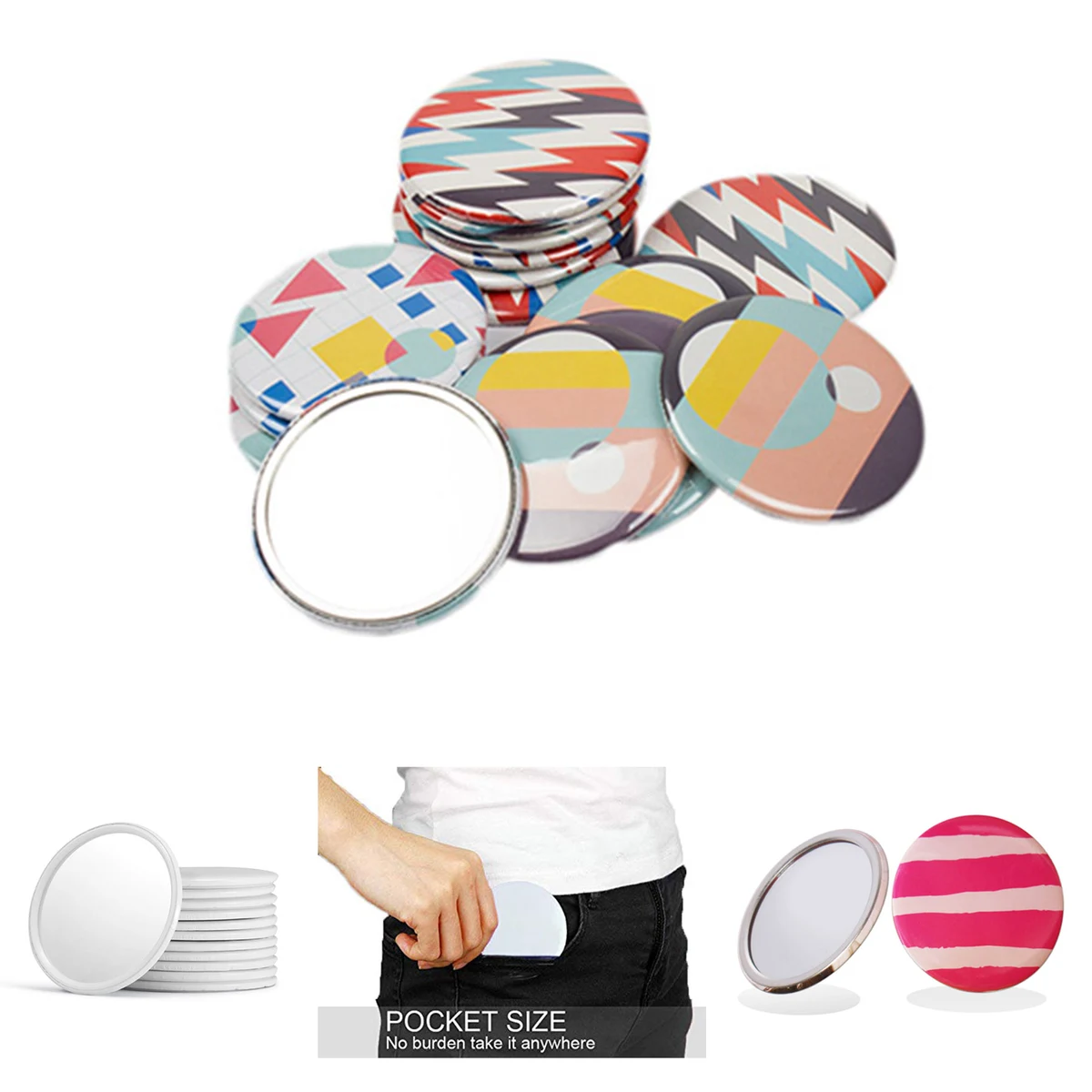Portable Makeup Compact Mirror 1