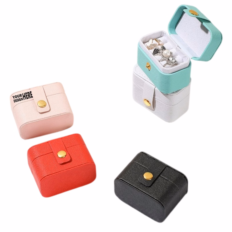 Luxury Mini Portable Travel Jewelry Case