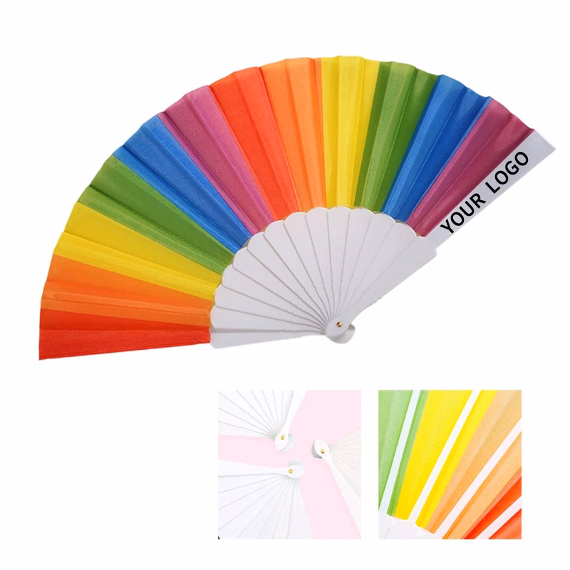 Colorful Foldable Fan for Weddings