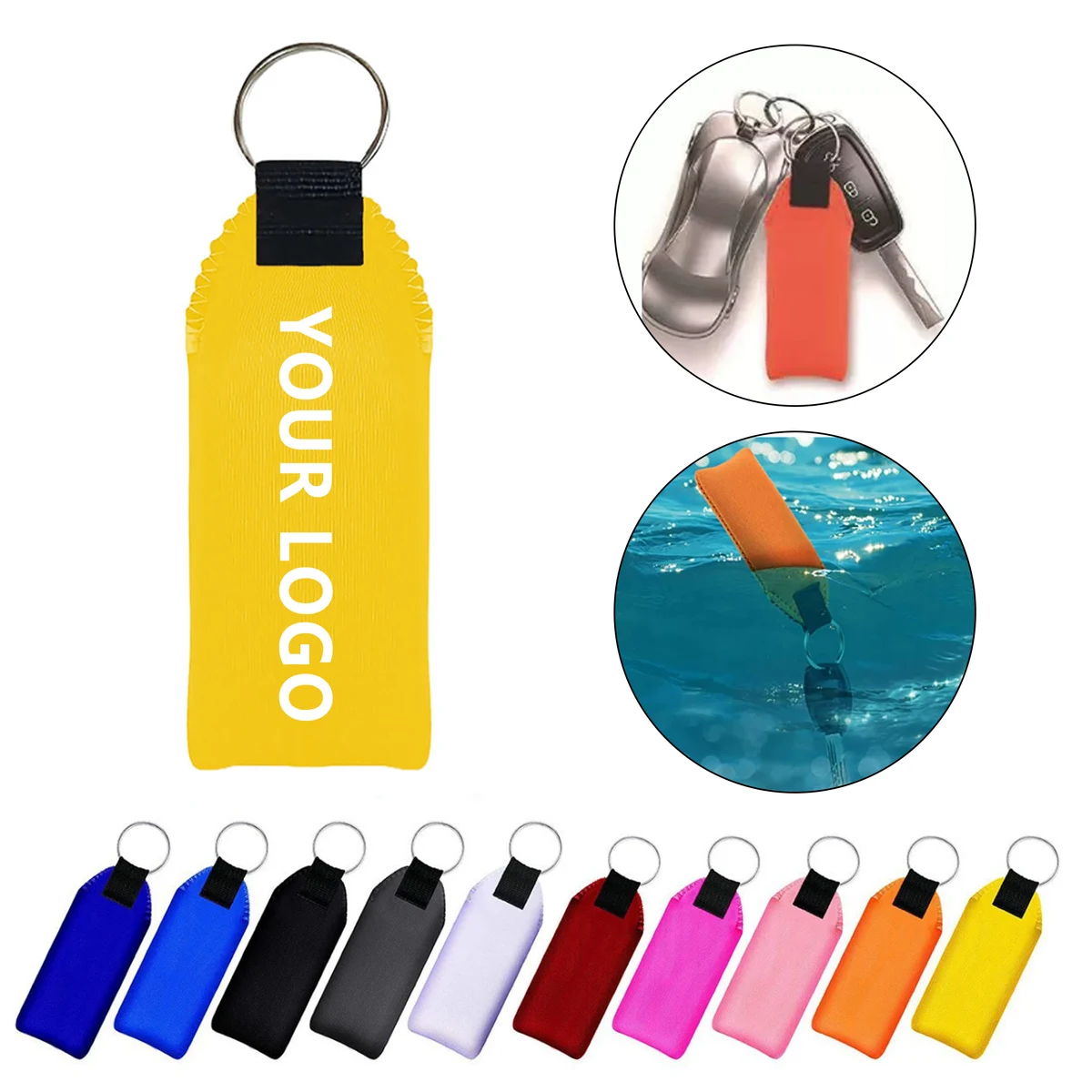 Neoprene Float Keychain 1