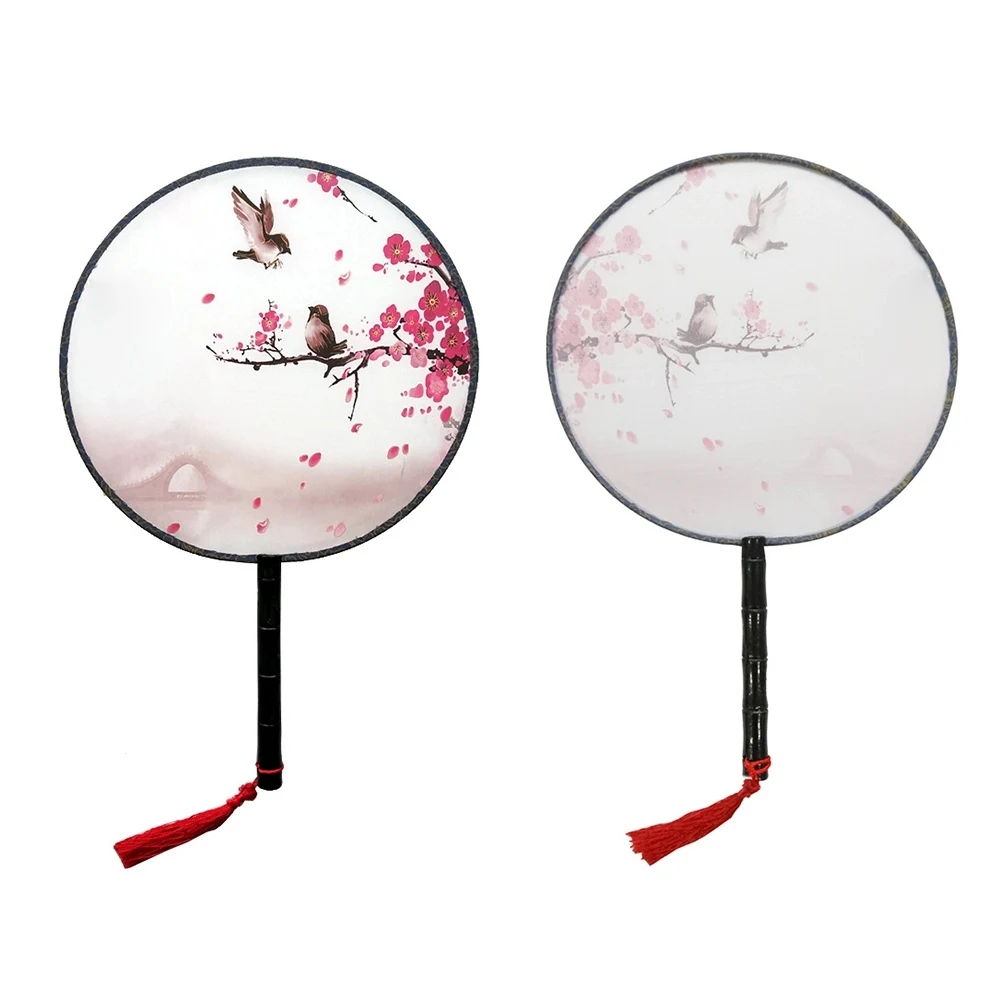 Translucent Round Handheld Fan 1