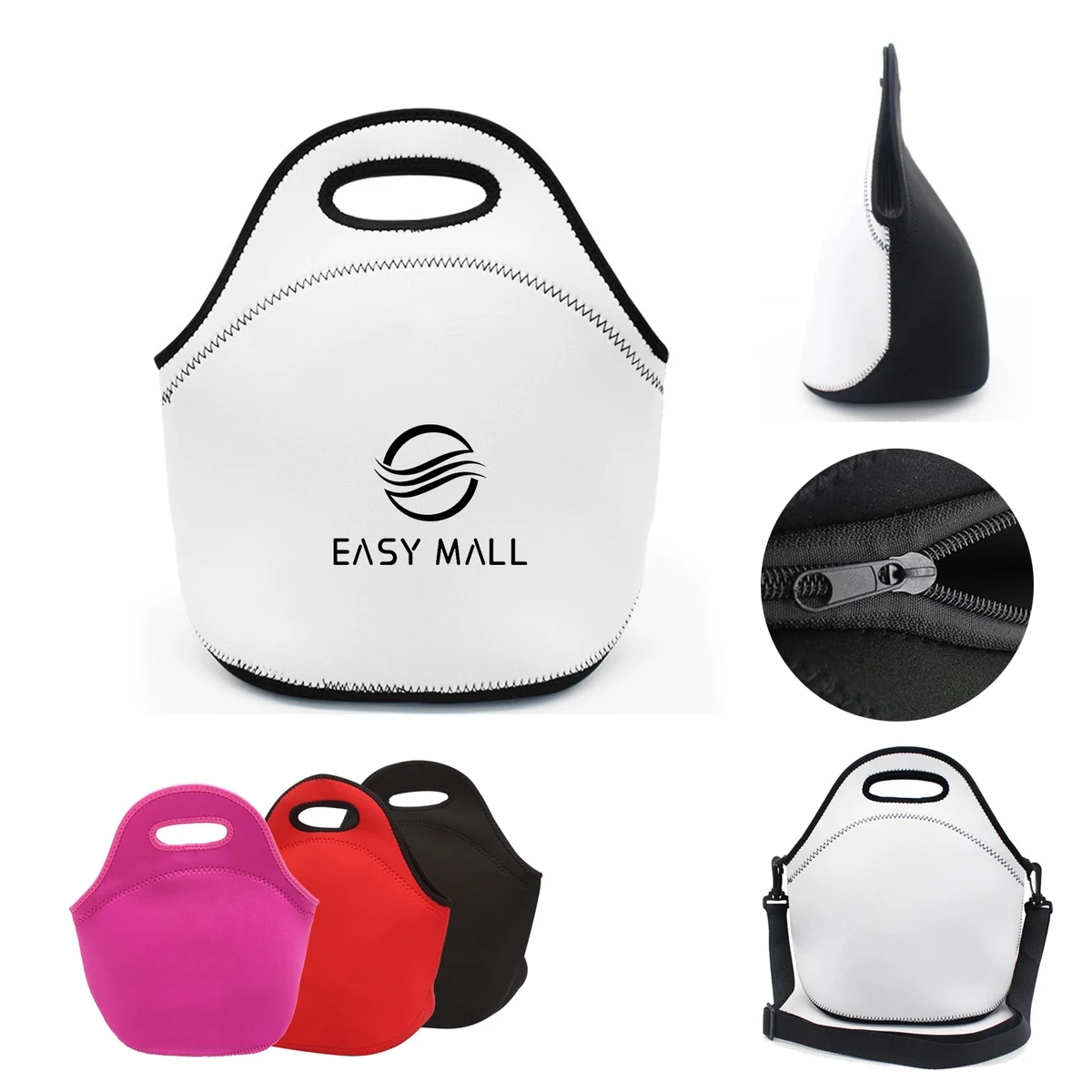 Neoprene Foldable Insulated Thermal Lunch Bag 1