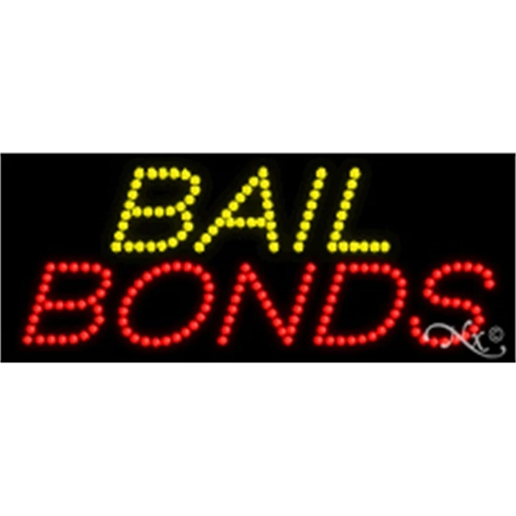 Bail Bonds LED Sign 1