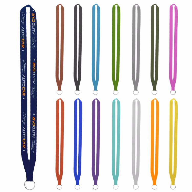 5/8" Screen Printed Lanyard