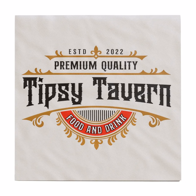 Premium Linen Beverage Napkins