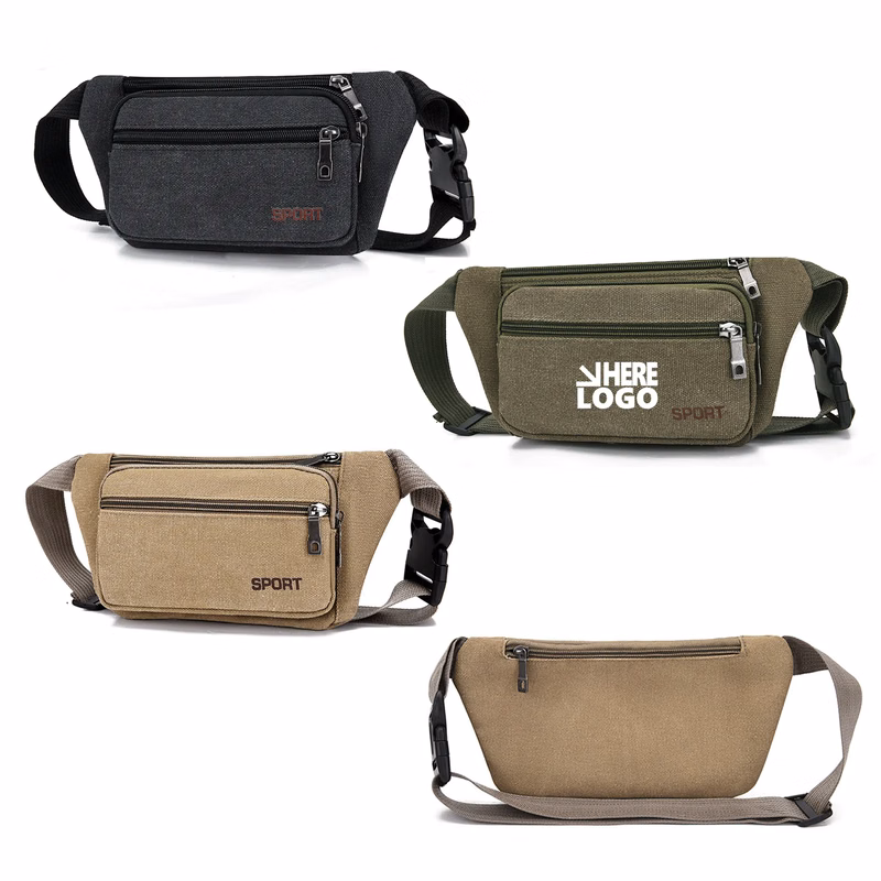 Adjustable Strap Crossbody Waist Bag MOQ 50PCS