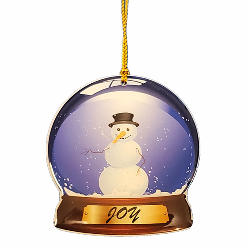 Custom shaped Holiday / Christmas Ornament / Charm / Tag (Single Sided) from 4.1 - 5 Sq. In.
