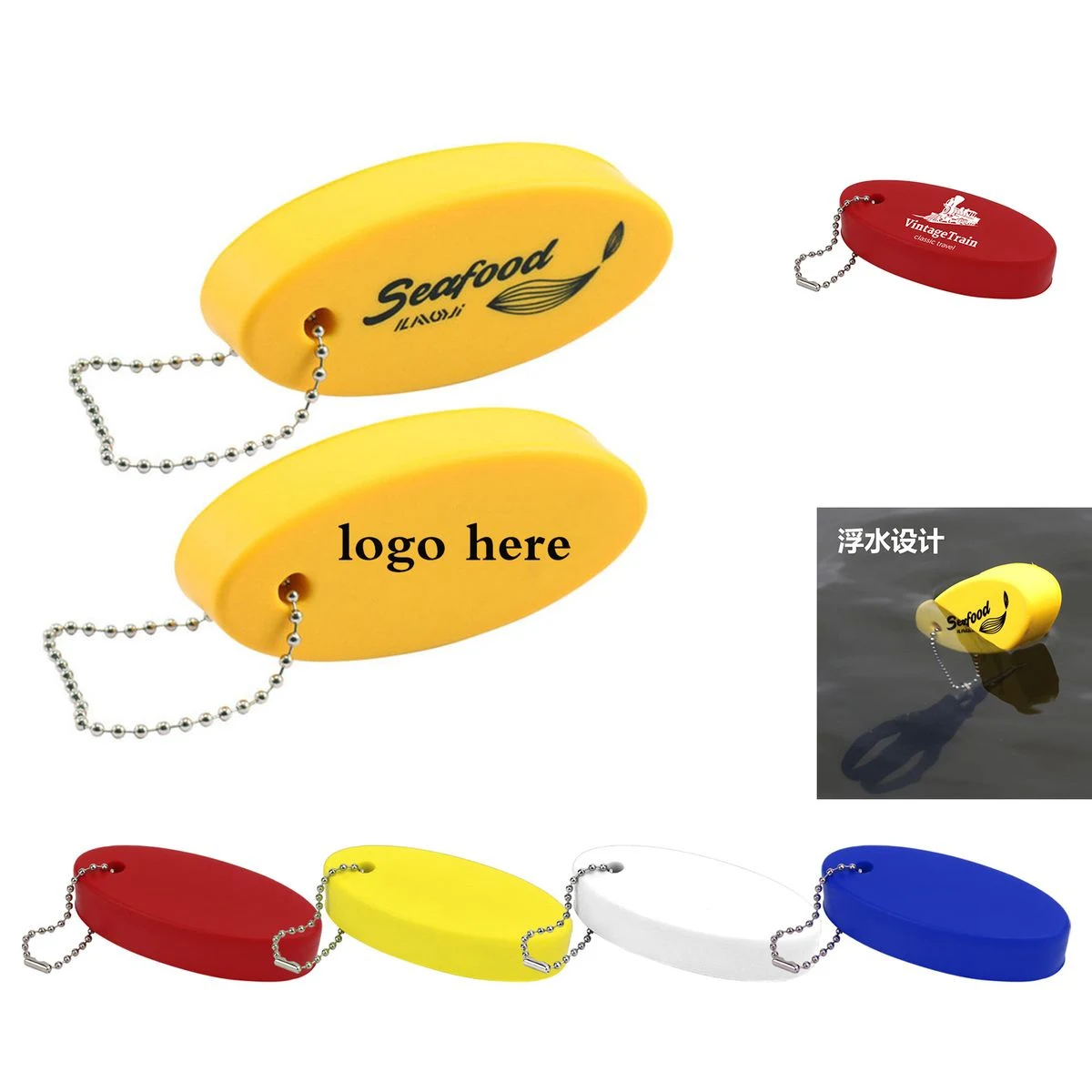 Elliptic Buoyant Keyring
1