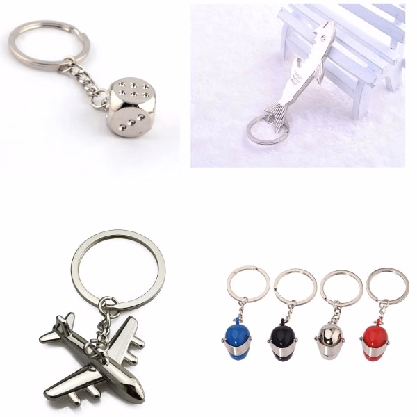 Custom Multi-shape Metal Key Chain